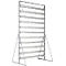 Legbordstellingen, aan 2 zijden monteerbaar, 22 rijen, zonder open front legborden, B 1145 x D 800 x H 1950 mm, staal, grijs