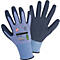 LEIPOLD+DÖHLE Feinstrickhandschuh Goes Green, Gr. 10, EN ISO 21420, EN 388, RPET/Polyester, Latex-Beschichtung blau/dunkelblau