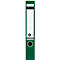 LEITZ®1050 carpetas, DIN A4, ancho de lomo 52 mm, agujero de agarre, etiqueta de lomo pegada, cartón duro, 20 unidades, verde