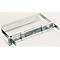 LEITZ Abheftbügel Fastener 30680000, Metall, max. Füllhöhe 35 mm, für 350 Blatt, silber