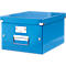 LEITZ® Ablage- und Transportbox Serie Click + Store, mittel, für DIN A4, blau
