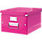 LEITZ® Ablage- und Transportbox Serie Click + Store, mittel, für DIN A4, pink