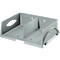 LEITZ® Ablagekorb Sorty, DIN A4 quer, Polystyrol, grau