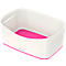 Leitz Ablageschale MyBox, DIN A5, aus Kunststoff, für Utensilien, weiß/pink