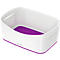 Leitz Ablageschale MyBox, DIN A5, aus Kunststoff, für Utensilien, weiß/violett