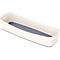 Leitz Ablageschale MyBox, lange Version, B 307 x H 55 x T 105 mm, f. Utensilien, weiss/grau