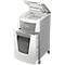 LEITZ Aktenvernichter IQ Autofeed Office Pro 300, vollautomatisch, Partikelschnitt 4 x 26 mm P-4, 60 l, 10-300 Blatt Schneidkapazität, mit Lenkrollen, weiss