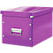 LEITZ® Aufbewahrungsbox Click + Store, für ovale/höhere Gegenstände 320 x 310 x 360 mm, violett