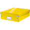 LEITZ® Boîte d'organisation Clic + Magasin, moyen, jaune