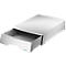 LEITZ® Brievenbak met lade Plus, A4, kunststof, 4 st., grijs