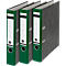 LEITZ® Carpeta 1050, DIN A4, ancho de lomo 52 mm, agujero de agarre, etiqueta de lomo pegada, cartón duro, 1 unidad, verde