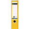 LEITZ® Carpeta 1080, DIN A4, ancho de lomo 80 mm, agujero de agarre, etiqueta de lomo pegada, cartón duro, 1 unidad, amarillo