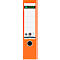 LEITZ® Carpeta 1080, DIN A4, ancho de lomo 80 mm, agujero de agarre, etiqueta de lomo pegada, cartón duro, 20 unidades, naranja