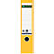 LEITZ® Carpeta 1080, DIN A4, ancho de lomo 80 mm, agujero para los dedos, etiqueta pegada en el lomo, clima neutro, cartón duro, 1 unidad, amarillo