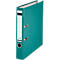 LEITZ® Classeur 1015, DIN A4, largeur dos 52 mm, 20 pièces, turquoise
