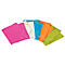 Various colored folders with elastic band. The word 'Leitz' is visible on each folder.