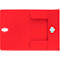 Leitz® documentenmap Recycle, A4, tot 150 vel, 3 kleppen, ondoorzichtig, 100% recyclebaar, Blauer Engel, kunststof, rood