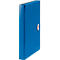 Leitz® documentenmap Recycle, A4, tot 250 vel, 5 vakken &amp; opbergvak, ondoorzichtig, 100% recyclebaar, Blauer Engel, kunststof, blauw