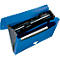 Leitz® documentenmap Recycle, A4, tot 250 vel, 5 vakken &amp; opbergvak, ondoorzichtig, 100% recyclebaar, Blauer Engel, kunststof, blauw