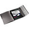 LEITZ® documentenmap Solid, A4, 3 flappen, 12 vakken, PP, zwart