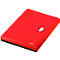 Leitz® Dokumentenmappe Recycle, A4, bis 250 Blatt, 5 Fächer & Ablagefach, blickdicht, 100 % recycelbar, Blauer Engel, Kunststoff, rot