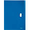 Leitz® Dokumentenmappe Recycle, A4, bis 250 Blatt, 5 Fächer & Ablagefach, blickdicht, CO2-neutral, 100 % recycelbar, Blauer Engel, Kunststoff, blau