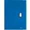 Leitz® Dokumentenmappe Recycle, A4, bis zu 150 Blatt, 3 Einschlagklappen, blickdicht, CO2-neutral, 100 % recycelbar, Blauer Engel, Kunststoff, blau