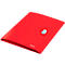 Leitz® Dokumentenmappe Recycle, A4, bis zu 150 Blatt, 3 Einschlagklappen, blickdicht, CO2-neutral, 100 % recycelbar, Blauer Engel, Kunststoff, rot