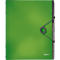 LEITZ® Dokumentenmappe Solid, DIN A4, 3 Schutzkappen, 6 Fächer, PP, hellgrün