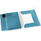 Leitz® Eckspannermappe Cosy, A4, bis 150 Blatt, 3 Klappen & Innentasche, Gummibandverschluss, Polypropylen, blau
