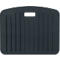 Leitz Ergo Cosy antivermoeidheidsmat, voor sta- of zitwerkplek, compact, draagbaar, B 457 x D 560 x H 20 mm, schuim, donkergrijs