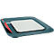 Leitz Ergo Cosy laptopstandaard, voor laptops van 13" tot 17", in hoogte verstelbaar, inklapbaar, B 312 x D 247 x H 50 mm, grijs