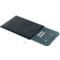 Leitz Ergo Laptopständer 6346-00-89, für 1 Laptop/Tablet 10-17', ergonomisch, ultraflach, zusammenklappbar, höhenverstellbar, Aluminium, dunkelgrau