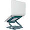 Leitz Ergo Laptopständer 6424-00-89, für 1 Laptop/Macbook 13-15", ergonomisch, zusammenklappbar, höhen- und winkelverstellbar, PCR, dunkelgrau