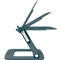 Leitz Ergo Laptopständer 6424-00-89, für 1 Laptop/Macbook 13-15", ergonomisch, zusammenklappbar, höhen- und winkelverstellbar, PCR, dunkelgrau