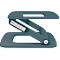 Leitz Ergo Laptopständer 6424-00-89, für 1 Laptop/Macbook 13-15", ergonomisch, zusammenklappbar, höhen- und winkelverstellbar, PCR, dunkelgrau