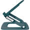 Leitz Ergo Laptopständer 6424-00-89, für 1 Laptop/Macbook 13-15", ergonomisch, zusammenklappbar, höhen- und winkelverstellbar, PCR, dunkelgrau