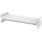 Leitz® Ergo monitorstandaard, voor 1 beeldscherm tot 27', in hoogte verstelbaar, met opbergruimte voor toetsenbord, B 209 x D 438 x H 112 mm, lichtgrijs