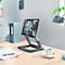 Leitz Ergo Support pour Laptop 6424-00-89, pour 1 Laptop/Macbook 13-15", ergonomique, pliable, réglable en hauteur et en angle, PCR, gris foncé