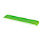 LEITZ® Ergo WOW polssteun voor toetsenborden, ergonomisch, 2-staps hoogteverstelbaar, L 437 x B 71 x H 21 mm, wit/groen