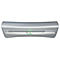 Laminateur argenté avec logo Leitz. L'appareil porte l'inscription "Home Office A4" et une lumière verte.