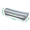 Laminateur gris, avec dimensions, lettrage Leitz et Home Office A4.