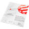 LEITZ insteekhoesjes 4734, A4, bovenaan open, 100 stuks, glashelder, transparant