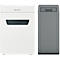Leitz IQ 10X Protect Premium Aktenvernichter P4, Partikelschnitt 4 x 40 mm, 18 l, 10 Blatt Schnittleistung, Anti-Papierstau-Technologie, weiß