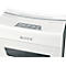 Leitz IQ 3M Protect Premium papiervernietiger P5, micro cut 2 x 15 mm, 10 l, snijcapaciteit van 3 vellen, anti-papierstoringstechnologie, wit