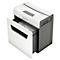 Leitz IQ 3M Protect Premium papiervernietiger P5, micro cut 2 x 15 mm, 10 l, snijcapaciteit van 3 vellen, anti-papierstoringstechnologie, wit