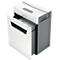 Leitz IQ 8X Protect Premium Aktenvernichter P4, Partikelschnitt 4 x 40 mm, 14 l, 8 Blatt Schnittleistung, Anti-Papierstau-Technologie, weiß