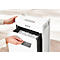 Leitz IQ 8X Protect Premium papiervernietiger, partikelsnede 4 x 40 mm, P-4, 14 l, snijcapaciteit 8 vel, wit
