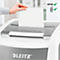Leitz IQ Autofeed Office Pro 600 papiervernietiger P4, volledig automatisch, deeltjes snijden 4 x 36 mm, 110 l, 600 vel snijcapaciteit, met rollen, wit