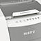 Leitz IQ Autofeed Small Office 100 papiervernietiger P4, volledig automatisch, deeltjes snijden 4 x 30 mm, 34 l, 100 vel snijcapaciteit, wit